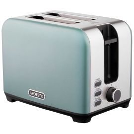 ARDESTO Тостер Mint Harmony T-F400G 800Вт, метал, м'ятний+сріблястий