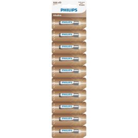 Philips Батарейка Entry Alkaline лужна AАА стрічка, 10 шт