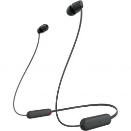 Sony Навушники In-ear WI-C100 BT 5.0, IPX4, SBC, AAC, Wireless, Mic, Чорний