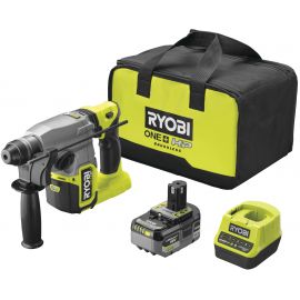 Ryobi Перфоратор акумуляторний RSDS18X-1C40S SDS-plus ONE+ 18В НР акб 1х4А·год 4Дж 3.2кг 4 режими