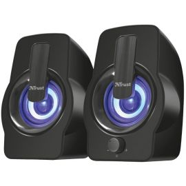 Trust Акустична система (Колонки) 2.0 Gemi RGB USB Black