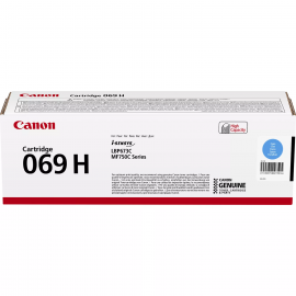 Canon Картридж 069H MF752Cdw/MF754Cdw/LBP673Cdw Cyan (5500 стор.)