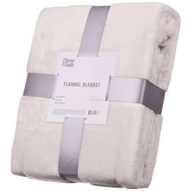 ARDESTO Плед Flannel, 160х200см, айворі, 100% поліестер