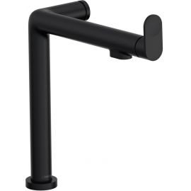 Hansgrohe Змішувач для кухні Hansgrohe  Aqittura M91, довж.виливу - 285мм, поворотний, 1важіль, FilterSystem 240, чорний матовий