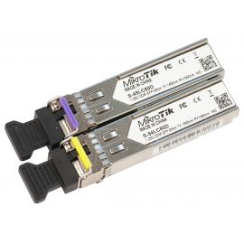 MikroTiK SFP-Трансівер (2шт) Pair of SFP modules, S-45LC80D + S-54LC80D