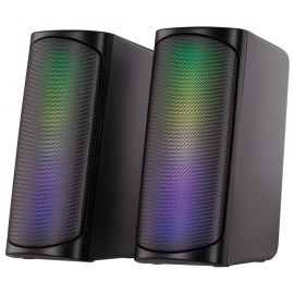 2E Акустична система PCS231 RGB Matrix, 2.0, USB, Black