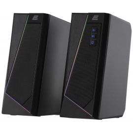 2E Акустична система PCS233 RGB, 2.0, USB, Black