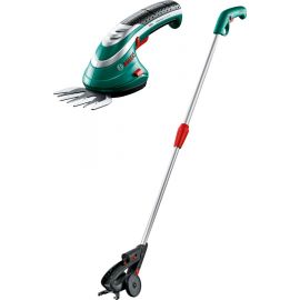 Bosch Кущоріз ISIO, акумуляторний 3.6 V Li 1.5 Ач, ніж 12 см, зі штангою