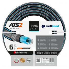 Cellfast Шланг садовий HOBBY ATS 3/4', 25м, 6 шарів, до 30 Бар, -20…+60°C