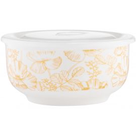 ARDESTO Салатник з кришкою Sunny day, 14 см, порцеляна