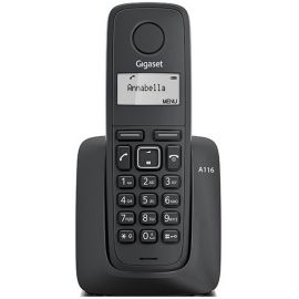 Gigaset Радіотелефон DECT A116 Black