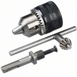 Bosch Комплект для кріплення свердл на перфоратор, патрон+перехідник+ключ