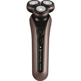 Remington Бритва електр. роторна Limitless X9, 5.5Вт, бритв.головок-3, Li-Ion, сух.+волог., тример, чорно-коричн.