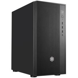 SilverStone Корпус FARA FAR1B-V2, без БП, 2xUSB3.0, 1xUSB2.0, 1x120mm Black fan, TG Side Panel, ATX, Black