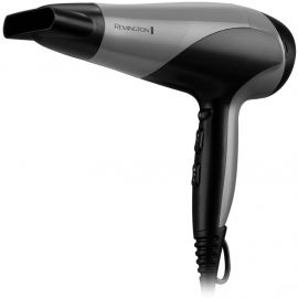 Remington Фен Ionic Dry, 2200Вт, 3 режими, дифузор,турмалинова іоніз-я, хол. обдув, сіро-чорний