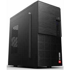 2E Корпус Basis RD860-3U без БП, 1xUSB3.0, 2xUSB2.0, VGA 320мм, mATX, чорний