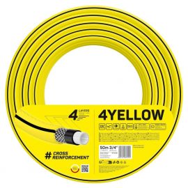 Cellfast Шланг садовий 4YELLOW 3/4" 50м, 4 шари, до 20 Бар, -10…+50°C