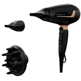 Rowenta Фен Pro Expert, 2200Вт, 3 режими, іоніз-я, дифузор, 2 концентратора, хол. обдув, чорний