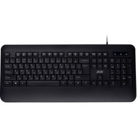 2E Клавіатура мембранна KS109 104key, USB-A, EN/UK/RU, чорний