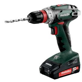 Metabo Шурпокрут-дриль BS 18 QUICK, акумуляторний, 2*18В, 2 Аг, 1.4кг