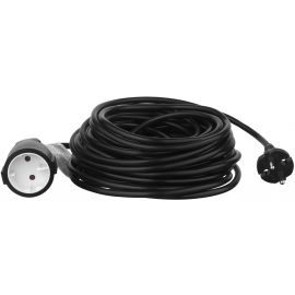 2E Мережевий подовжувач 1XCEE7/17, 2G*1.0мм, 15м, black