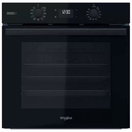 Whirlpool Духова шафа електрична, 71л, A+, дисплей, конвекція, телескопічні напрямні, пара, чорний
