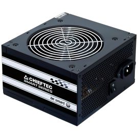 Chieftec Блок живлення RETAIL Smart GPS-600A8,600W,12cm fan,eff. >85%,24+8pin(4+4),2xMolex,4xSATA,2xPCIe 8pin(6+2)