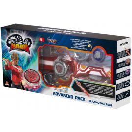 Infinity Nado Дзиґа VI серія Advanced Pack Blazing War Bear Палаючий Бойовий Ведмідь