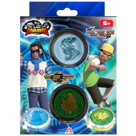 Infinity Nado Набір VI Starter Nado Pack - Gold Warrior Phoenix vs Lighting Leopard