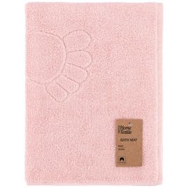 ARDESTO Килимок для ніг махровий Benefit, 50х70см, 100% бавовна, рожевий
