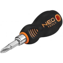 Neo Tools Викрутка, бітотримач 1/4", двостороння біта, SL6, PH2