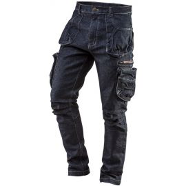 Neo Tools Штани робочі DENIM, 5 кишень[Штани робочі Denim, розмір XL (54), 410 г/м2, , темно-сині]