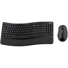 Microsoft Комплект Comfort Desktop Sculp 104key, WL, EN/UKR/RU, Чорний