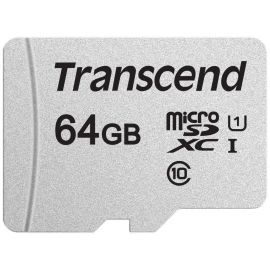 Transcend Карта пам'яті microSD 64GB C10 UHS-I R100/W20MB/s