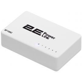 2E Комутатор PowerLink SF105C 5xFE, некерований, десктоп