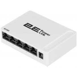 2E Комутатор PowerLink SG105C 5xGE, Гiгабітний, некерований, десктоп