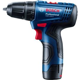 Bosch Шурупокрут-дриль акумуляторний GSR 120-LI, 18В 2х2Аг, 14/30Нм, 0-400/01500об/хв, 2.5кг