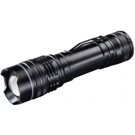 HAMA Ліхтар ручний на батарейках PRO-4, AAAx4, 370лм, LED, 3 функції освітлення, чорний