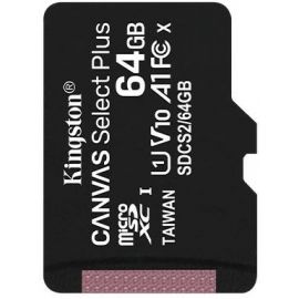 Kingston Карта пам'яті microSD 64GB C10 UHS-I R100MB/s