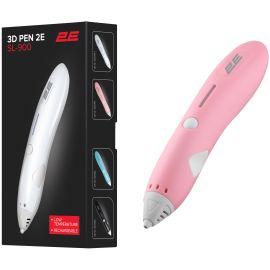 2E Ручка 3D SL_900, PCL, Aкб 500mAh, рожевий