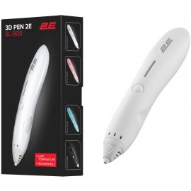 2E Ручка 3D SL_900, PCL, Aкб 500mAh, білий