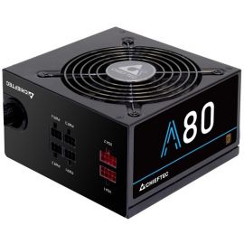 Chieftec Блок живлення A-80 (650W), >85%, 120мм, 1xMB 24pin(20+4), 1xCPU 8pin(4+4), 4xMolex, 6xSATA, 2xPCIe 8pin(6+2), Modular