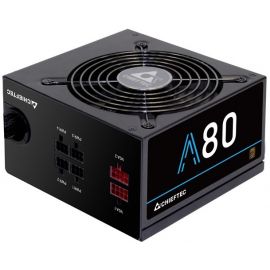 Chieftec Блок живлення A-80 (750W), >85%, 120мм, 1xMB 24pin(20+4), 1xCPU 8pin(4+4), 4xMolex, 6xSATA, 2xPCIe 8pin(6+2), Modular