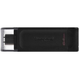 Kingston Накопичувач 64GB USB 3.2 Type-C Gen 1 DT70