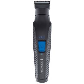 Remington Набір для стрижки G3 Graphite series, для бороди, вусів, голови і носа, акум., роторний мотор, насадок-6, сталь, чорний