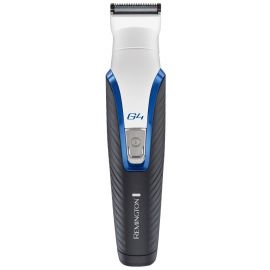 Remington Набір для стрижки G4 Graphite series, для бороди, вусів, голови, носа і тіла, мережа+акум., насадок-7, сталь, чорно-білий