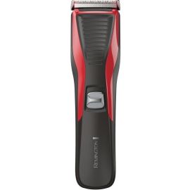 Remington Машинка для стрижки My Groom, від мережі, роторний мотор, насадок-1, сталь, червоно-чорний