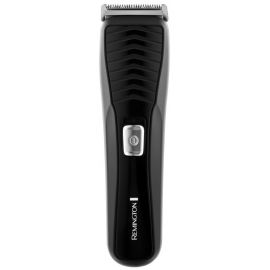 Remington Машинка для стрижки Pro Power Precision Steel, мережа+акум., роторний мотор, насадок-2, сталь, чорний