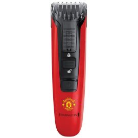 Remington Тример Beard Boss Manchester United, для бороди і вусів, акум., роторний мотор, насадок-1, сталь, червоний