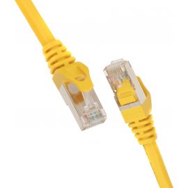 2E Патч-корд САТ 6, S-FTP, 1м, 26AWG, RJ45, 7/0.16, Cu, PVC, жовтий